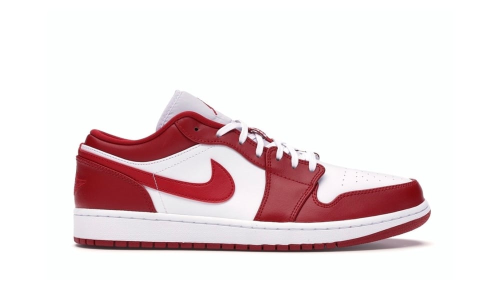 Image of Jordan 1 Low "Gym Red/White"