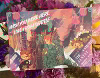 Image 2 of iwtv claudia x madeleine vamp tour 2026 postcard print 