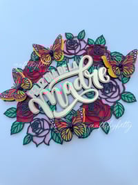 Image 1 of FELIZ DIA MADRE TOPPER SVG / ARCHIVO DIGITAL 