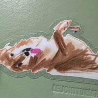 Image 5 of Set of 3 Vinyl Dog Stickers