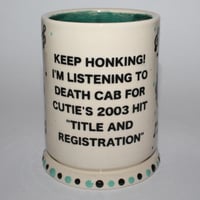 Image 1 of death cab for cutie - title and registration