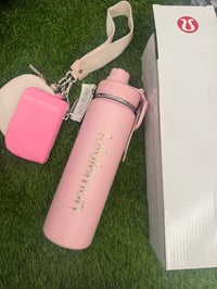 Sport water bottle pink