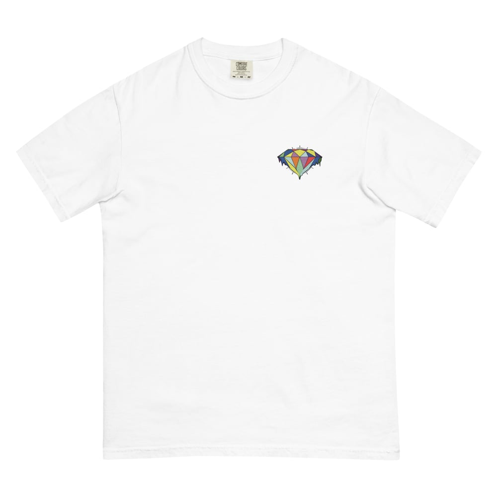 Image of embroidered logo tshirt