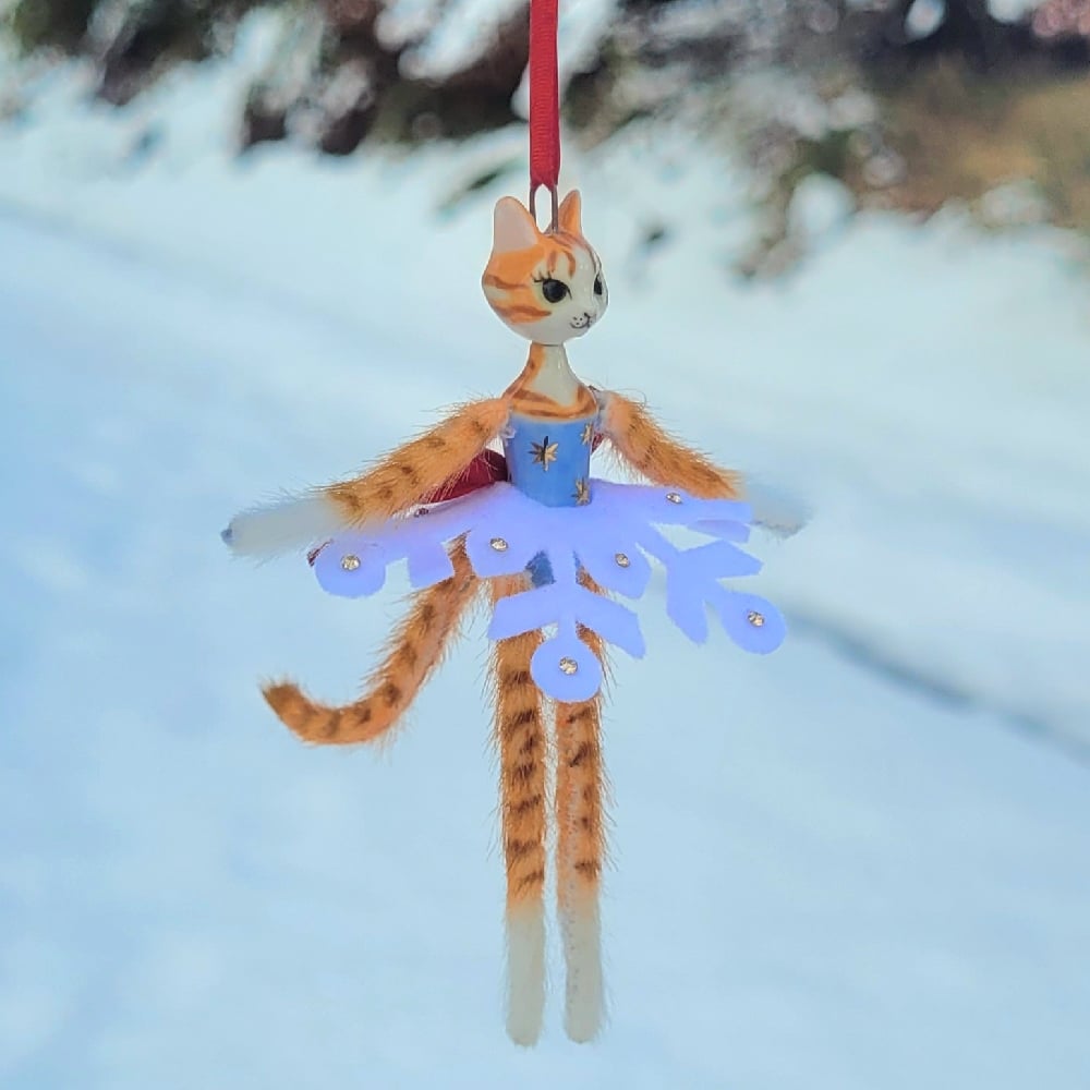 Image of Ginger Tabby Snowflake Kitten