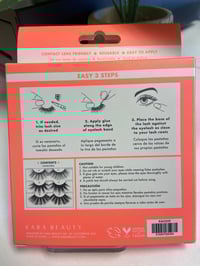Image 2 of Kara Beauty 25mm 3D faux mink lashes 13,14,15
