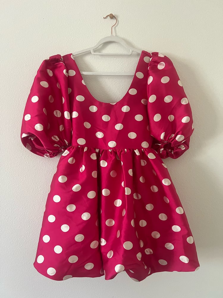 Image of Polka dot pinkie dress 