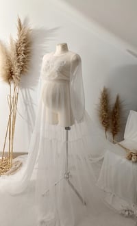 Image 3 of photography dress - Hannah - size S-M - ecru - photo props