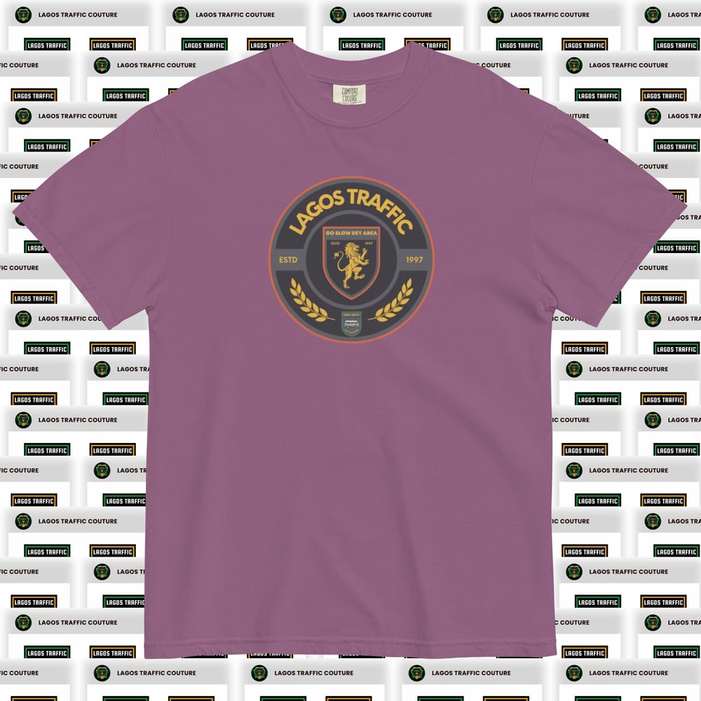 ICONIC LTC SIGNATURE BADGE TEE - KHAKI/GREY