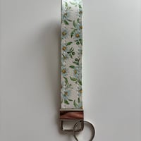 Image 2 of Daisy Faux Leather Wristlet