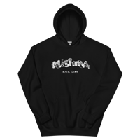 Image 1 of white grunge hoodie