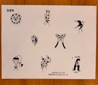 Spaulding & Rogers production sheet 384
