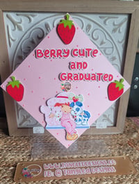 Image 1 of Berry sweet grad topper- child