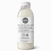 Soursop Sea Moss Juice (6-Pack, 16oz Bottles)