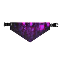 Image 4 of Pet Bandana Collar - Pink Twilight Web