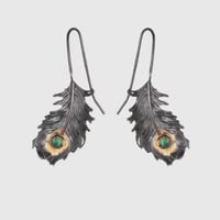 Amanda Coleman Peacock Earrings