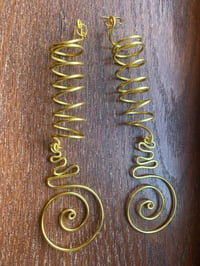 Image 2 of Swirl Gurl Earrings 