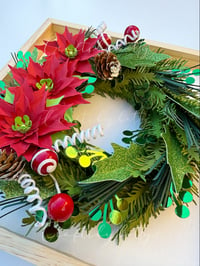 Image 3 of CHRISTMAS WREATH SVG + VIDEO TUTORIAL 