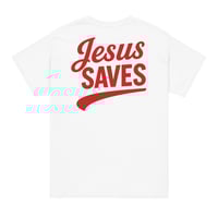 Image 4 of Trubledera Jesus Saves DryBlend® T-Shirt