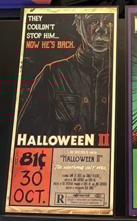 “He’s Back” corner box print