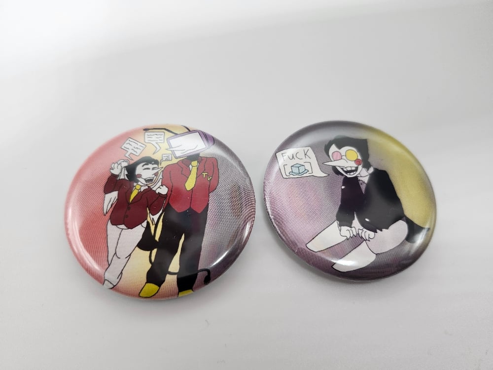 Image of Rusty's Spamtenna Buttons!