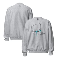Image 4 of Unisex Sweatshirt something stupid 