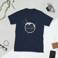 Image 5 of Good Friends Latte design, Short-Sleeve Unisex T-Shirt