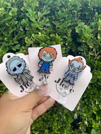 Chucky badge reel (3 options)