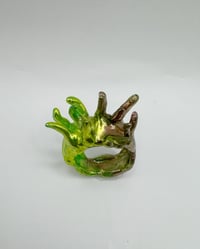 Image 1 of green sea urchin ring