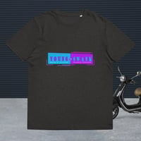 Image 2 of Young & Swank Teal/Purple Unisex organic cotton t-shirt