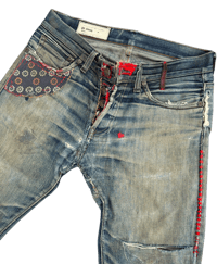 Image 4 of Japanese Artisanal Custom Selvedge Denim - 31