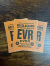 No Slacking Sticker