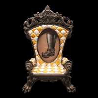 Image 1 of boot shiner original drawing 