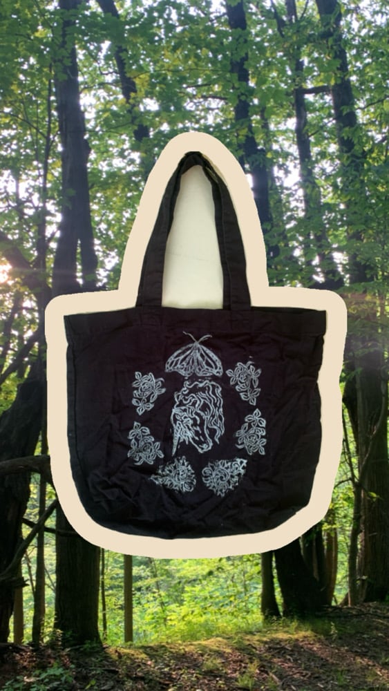 Image of Black Unicorn Tote