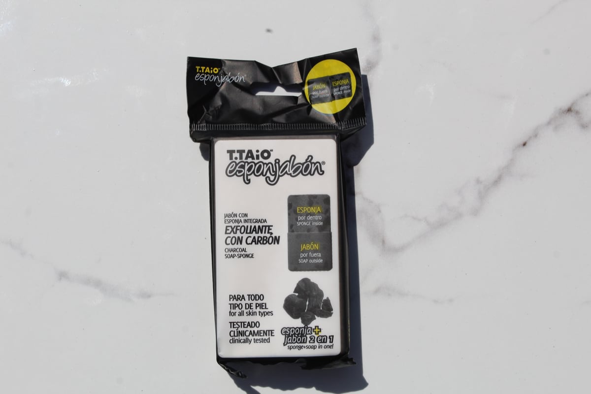 Charcoal Esponjabon La Baja Beauty Bar