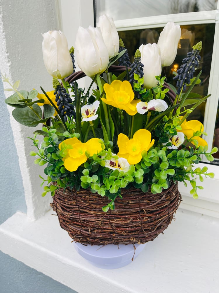 Image of Spring Floral Faux Arrangements 