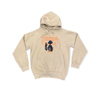 Yeezus Yeezy Skeleton Hoodie In Beige/Orange
