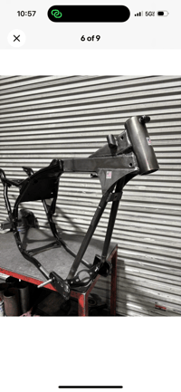 Image 5 of 2002-2007 Tinworksinc Harley Davidson Touring Bagger Stock Replacement Frame  USA Made