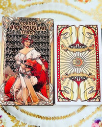 Image 3 of Golden Art Nouveau Tarot Deck