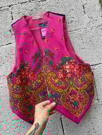 Image 2 of Chaleco feito a man. FOLIADA 117. Talla M