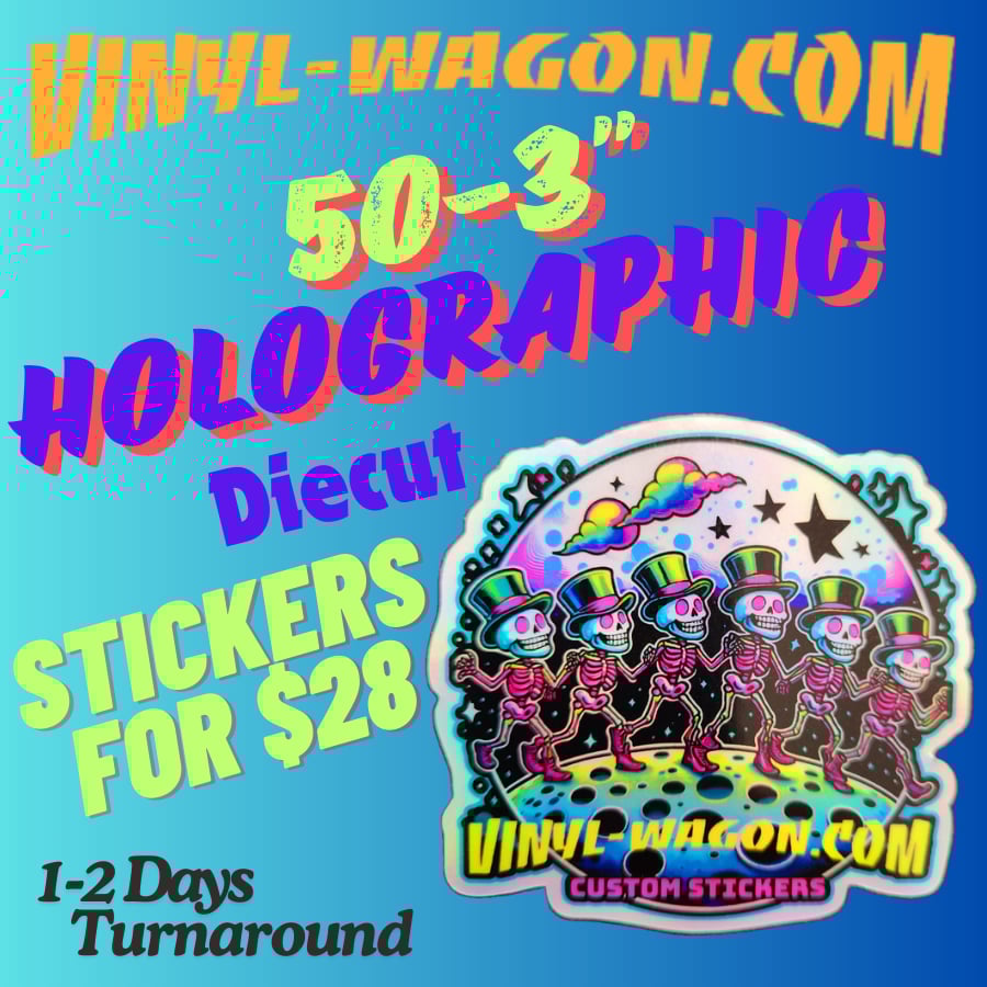 Image of 50-3 inch Holographic 