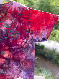 Image 6 of 3XL Live Fast Eat Trash Tie Dye Shirt M10