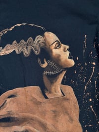 Image 2 of “BRIDE #1” Custom Bleach Painted T-shirt SMALL