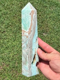 Image 9 of Blue Aragonite Tower #2479