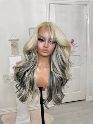 Image of Edgy blonde luxury (ready to ship) 