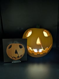 Image 2 of A5 1978 Halloween pumpkin print 