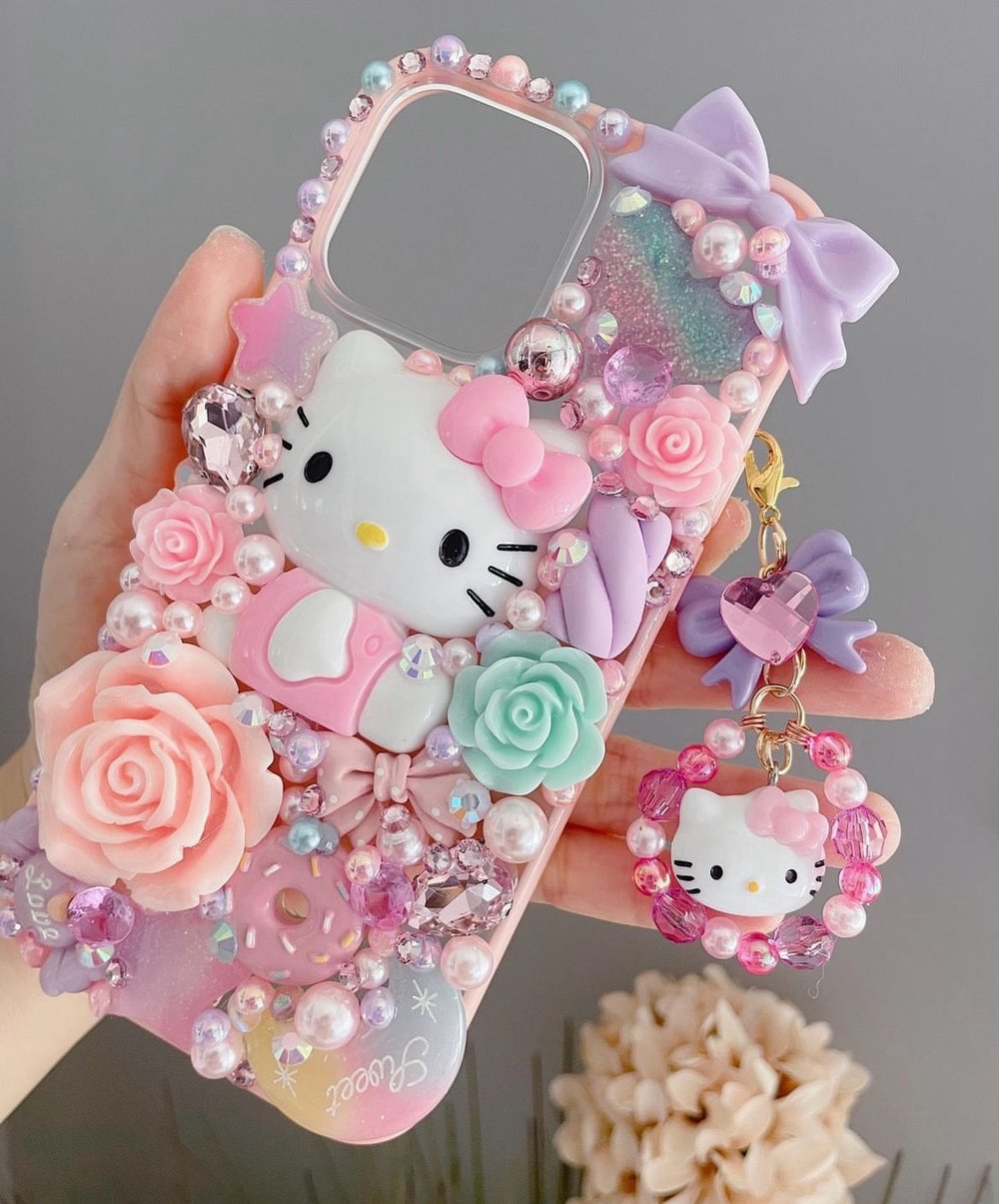 Bling Kitty Kawaii Phone Case