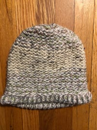 Image 1 of “Millcreek Ferns” hand-knitted slouchy hat