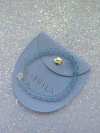 Image 1 of aquamarine bracelet 渐变海蓝宝手链