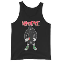 Image 2 of N8NOFACE "BLOODY MIC" BY PHOBIK Men's Tank Top (+ more colors)