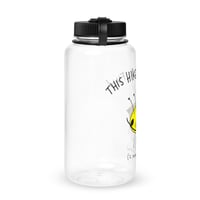 Image 2 of hike is so fun Wide mouth plastic water bottle 